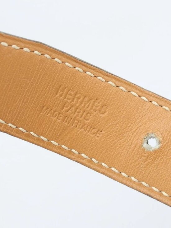 HERMES Constance Mini Reversible Belt Leather 29.1\